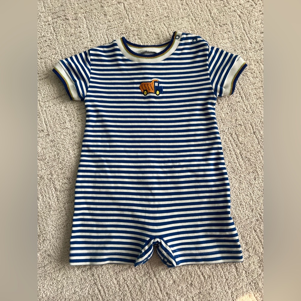 Embroidered Truck Shortall
